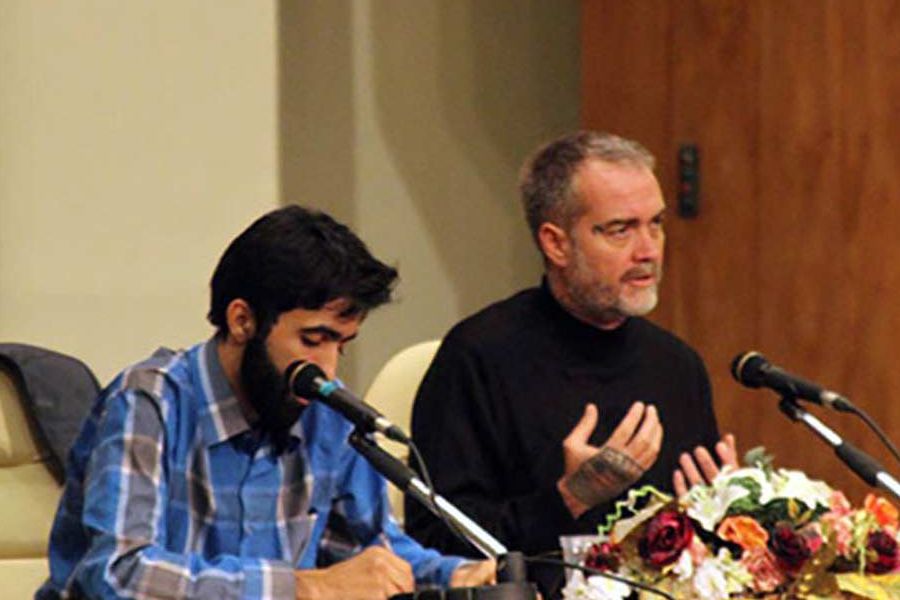 Hamed Ghashghavi حامد قشقاوی Ken O'keefe Lecturing In Universities