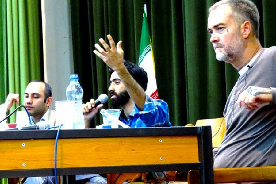 Hamed Ghashghavi حامد قشقاوی Ken O'keefe Lecturing In Universities